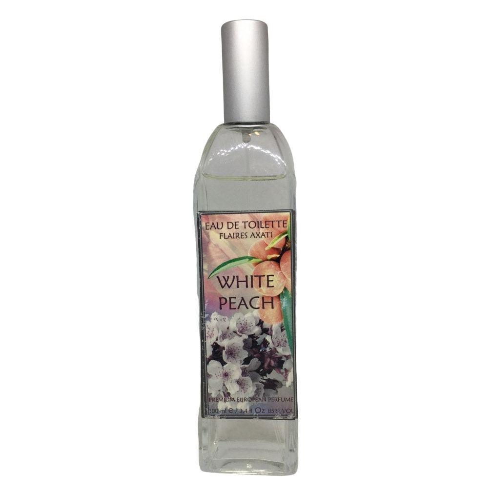 White Peach Eau De Toilette Personal Fragrance Spray by Flaires - Museumize.com