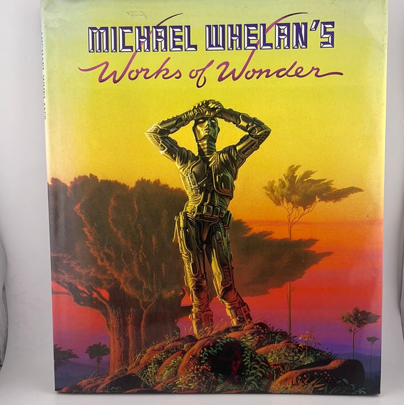 Book - Michael Whelan's Works of Wonder Science Fiction Fantasy Hardback attic no returns