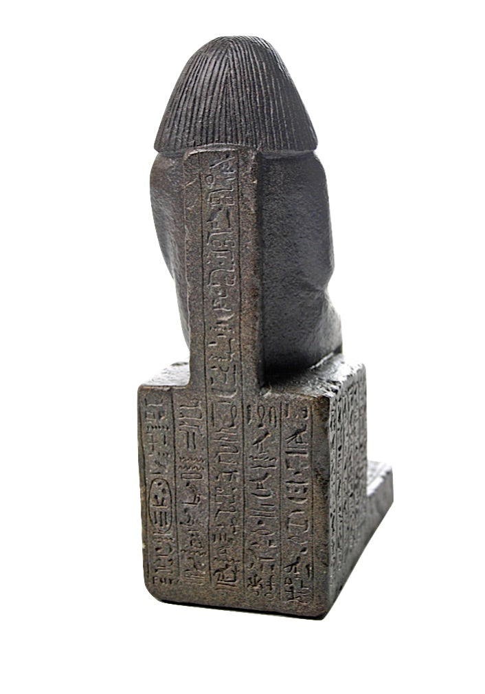 Senmut Holding Neferure Daughter of Queen Hatshepsut Egyptian Statue 7.75H