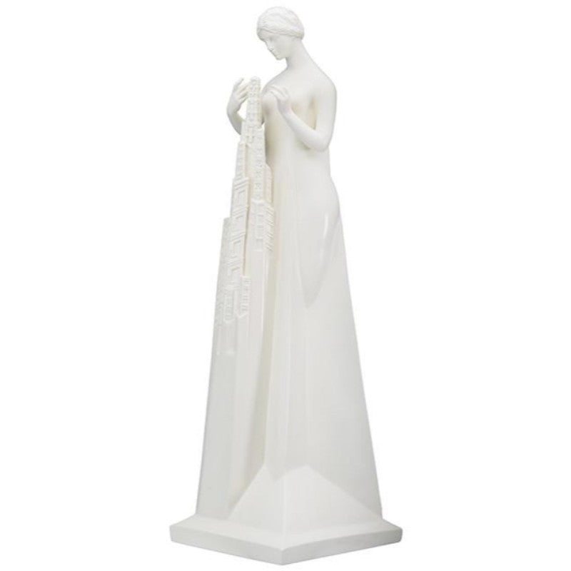 Woman Statue from Flower in Crannied Wall by Frank Lloyd Wright