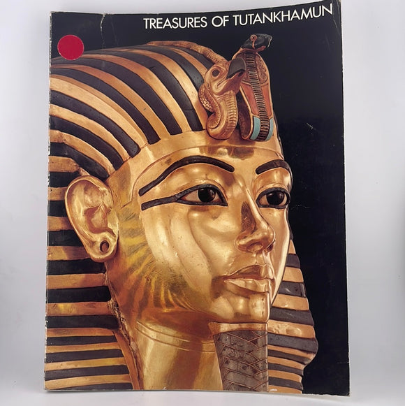 Book - Egyptian Treasures of Tutankhamun Art Show Catalog 1976 Metropolitan and Los Angeles Country Museum attic no returns