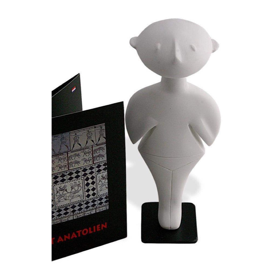 Anatolian Stargazer Figurine, Ancient Turkey Female Figure Statue