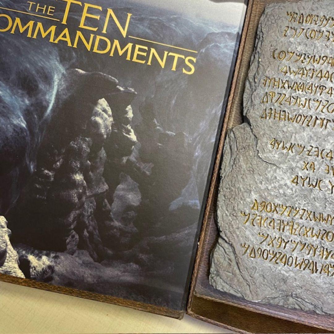 Wall Plaques - Faux Ancient Style Stone Tablets with Faux Script - AS IS ATTIC no returns - Museumize.com