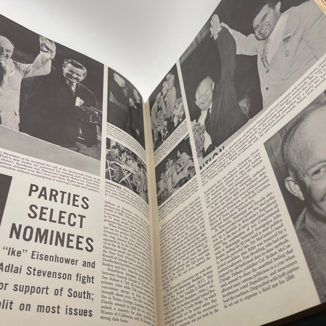 Book - 1952 Year in Review World Events 1000 Photos attic no returns - Museumize.com