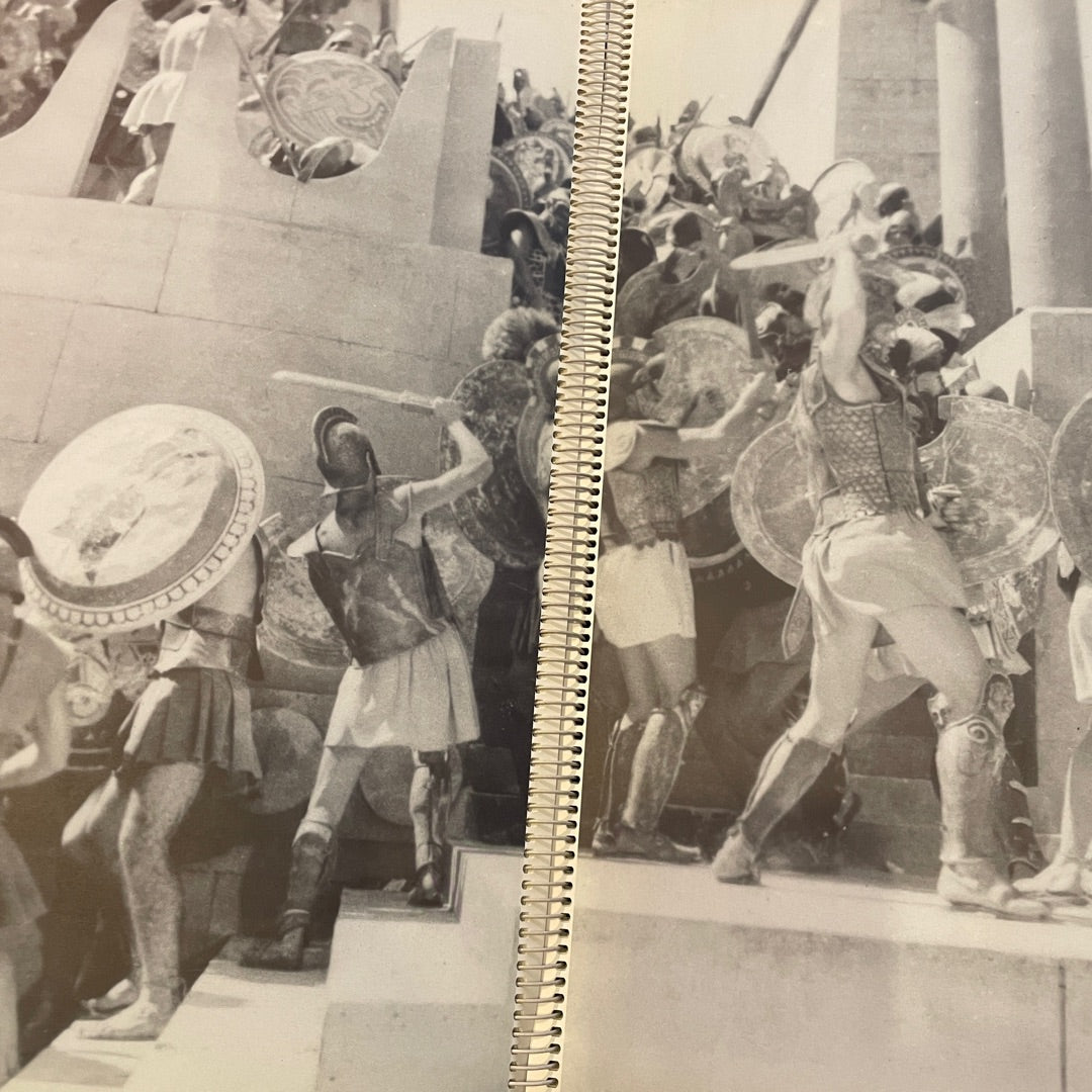 Book - Spectacular The Story of Epic Films by John Cary Oversized Spiral Bound attic no returns - Museumize.com