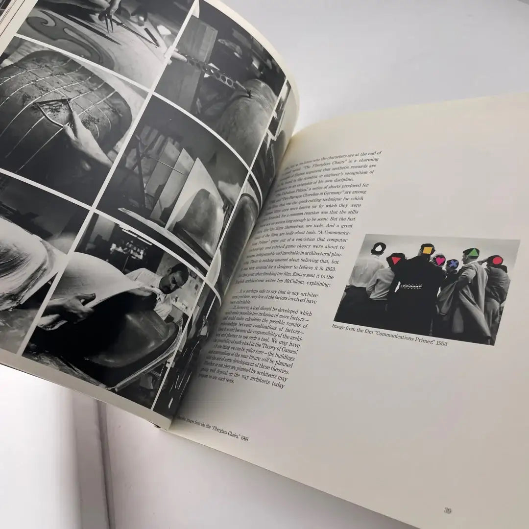 Book - Connections: The Work of Charles and Ray Eames 1976 Limited Edition UCLA attic no returns - Museumize.com