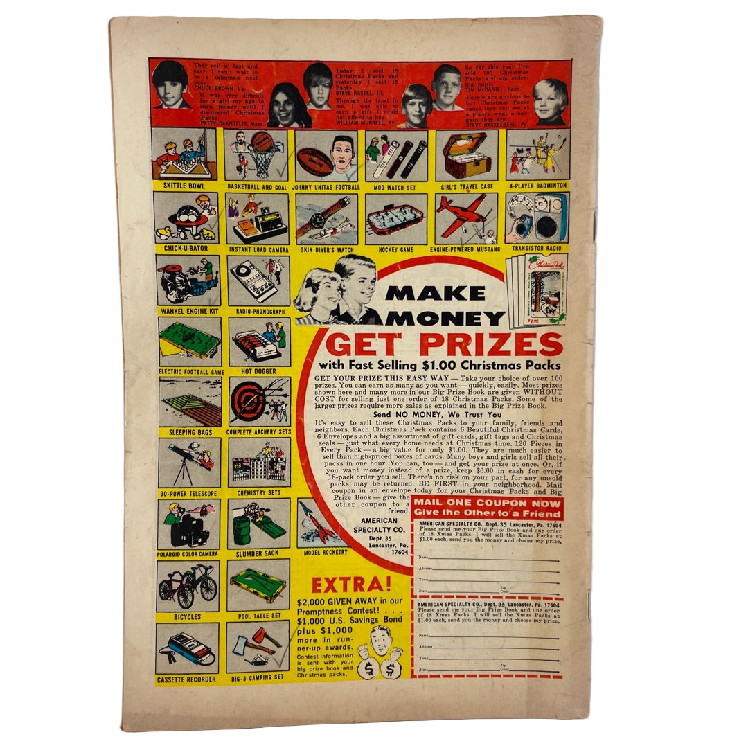 Comic Book - Spooky Ghost Haunted House No. 8 (1973) – Harvey Comics attic no returns - Museumize.com