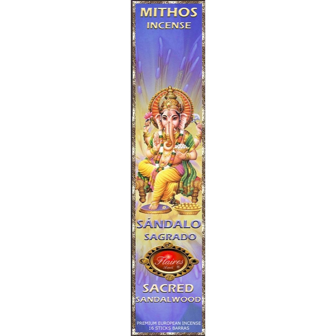 Ganesh Hindu Sacred Sandalwood Blend Incense Sticks by Flaires - 3 PACK - Museumize.com