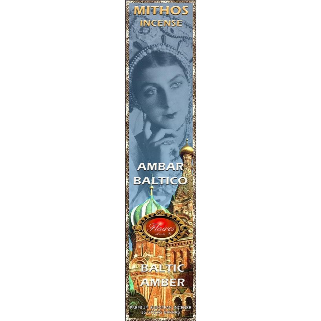 Amber of Baltic Good Wishes Come True Incense Sticks by Flaires - 3 PACK - Museumize.com