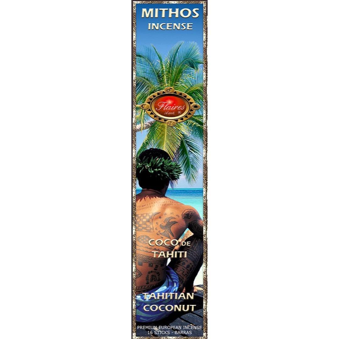 Tahitian Coconut South Pacific Lemon Rose Incense Sticks by Flaires - 3 PACK - Museumize.com