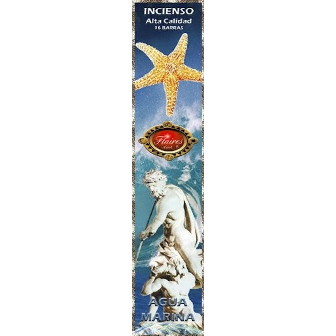 Aquamarine Fragrance of Poseidon Jupiter Greek Roman Incense Sticks by Flaires - 3 PACK - Museumize.com