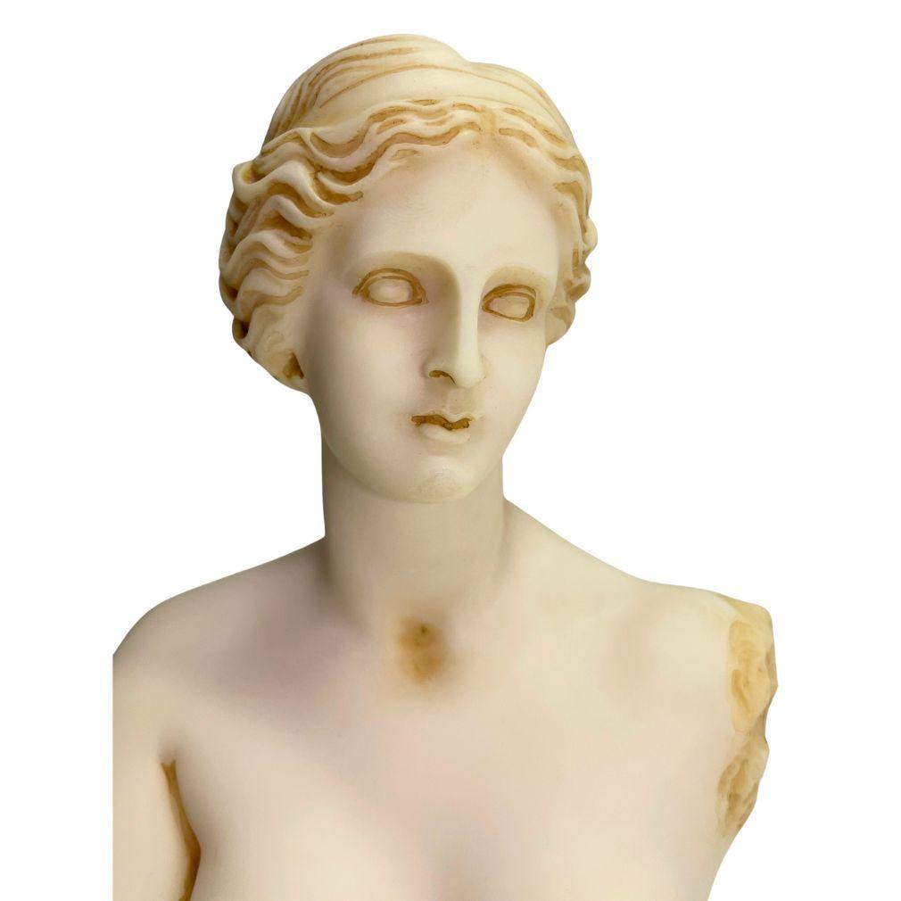 Venus de Milo Aphrodite of Melos Bust Bookshelf Statue Ancient Greek 9H - Museumize.com