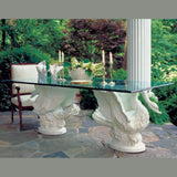 Swan with Wings Back Dining Table Base 29H