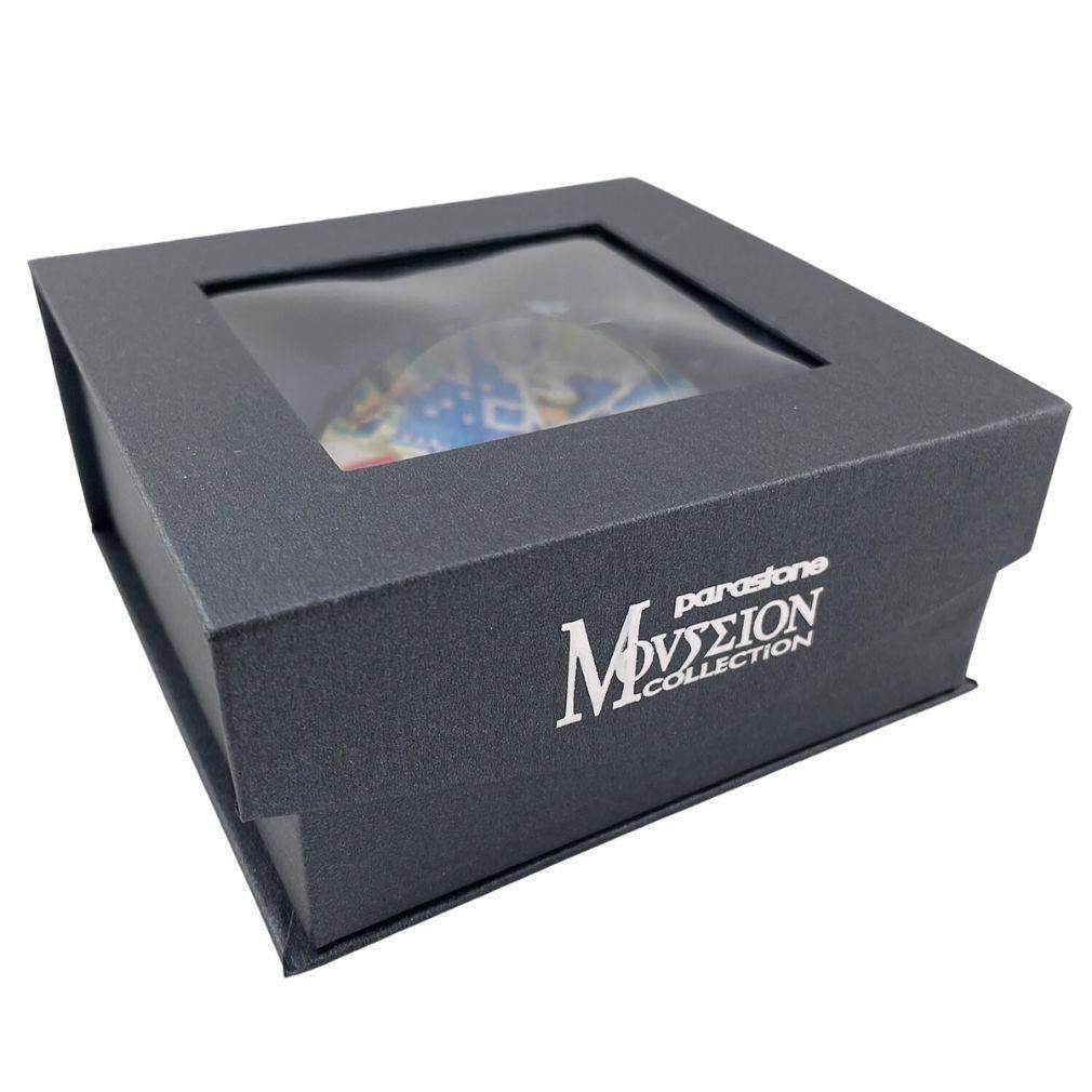 Gaudi Spanish Mosaic Multicolor Modern Art Glass Dome Desk Paperweight 3W - Museumize.com