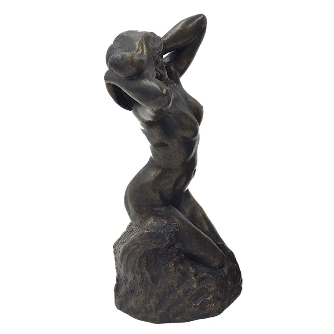 Rodin Toilette de Venus nude woman bathing bronze style statue