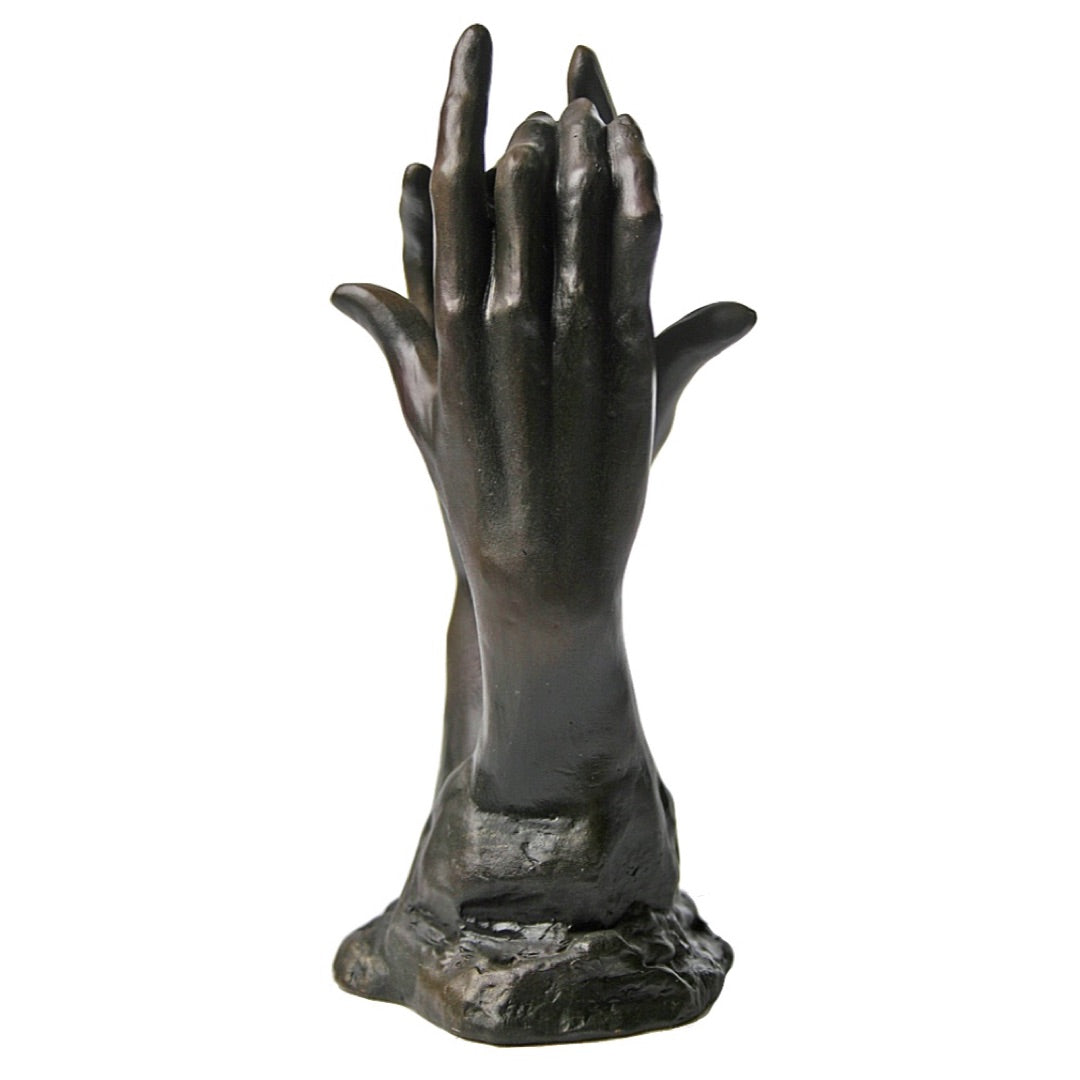 Rodin hand study sculpture museum replica by Parastone