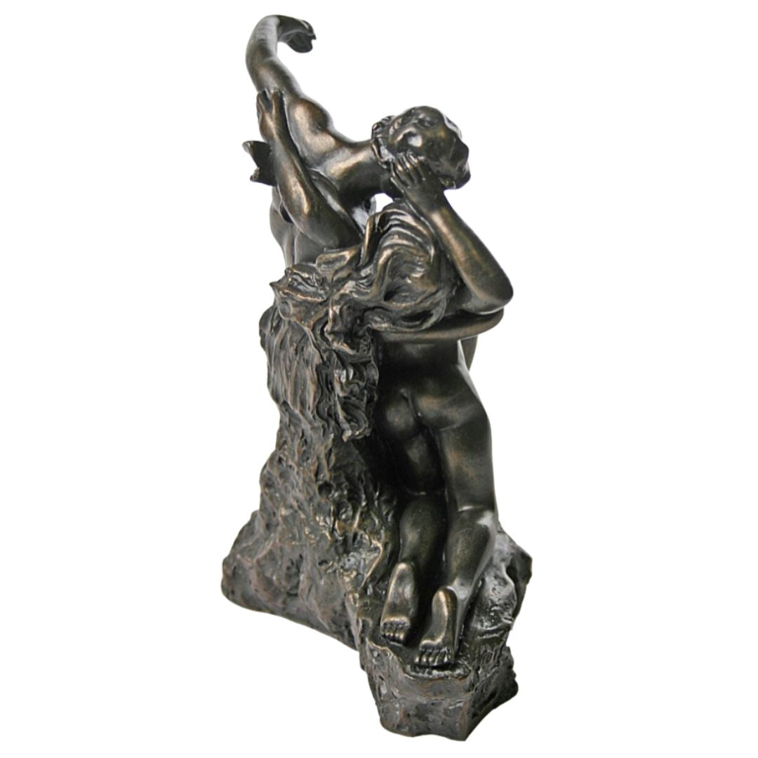 Rodin Eternal Springtime lovers statue inspired by The Gates of Hell.