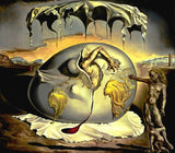 Protection Mother Figurine from Geopolitical Child Birth of New Human by Salvador Dali 4H