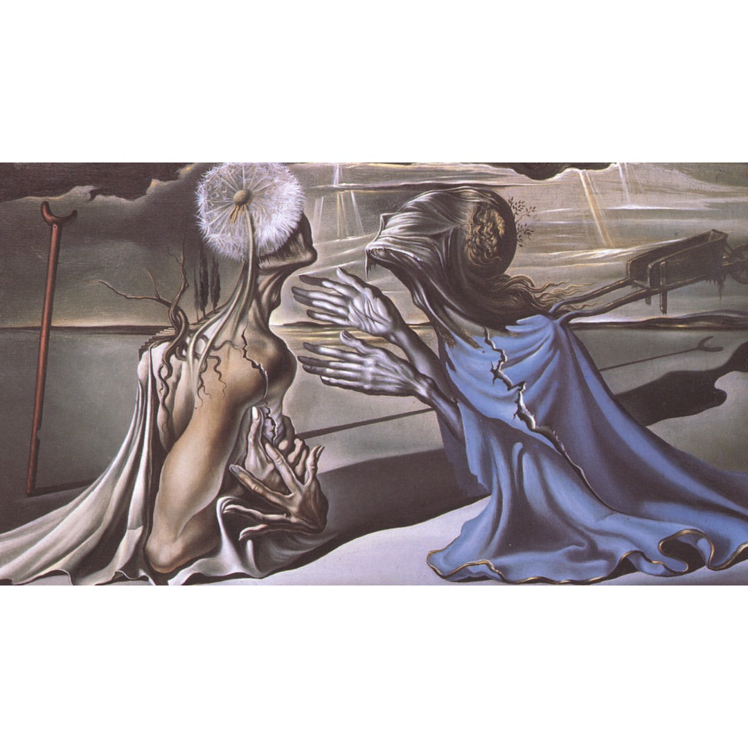 Dalí Tristan and Isolde Sculpture – Surreal Couple from Mad Tristan