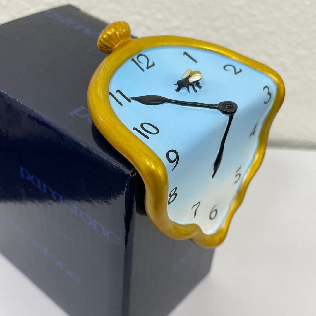 Salvador Dalí, Melting Clock Persistence of Memory Figurine, Parastone SD15