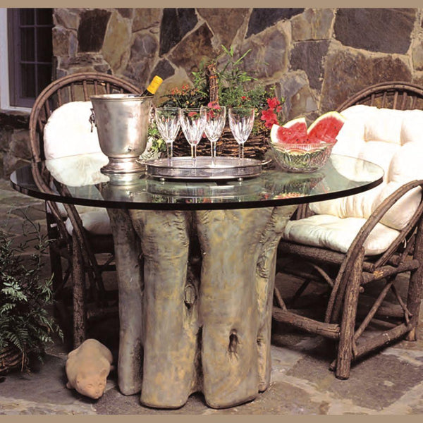 Tree Trunk for Cabin or Lodge Table Base, Indoor Use 29H