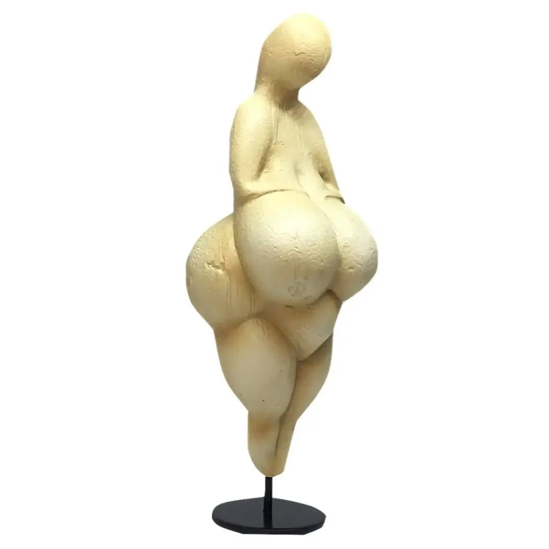 High Paleolithic Venus of Lespugue abstract goddess statue
