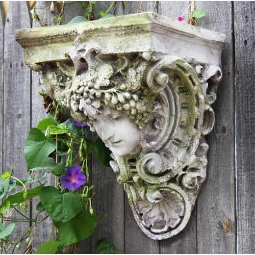Classical Woman Head Wall Planter Sconce – Vendemmia 17H - Museumize.com