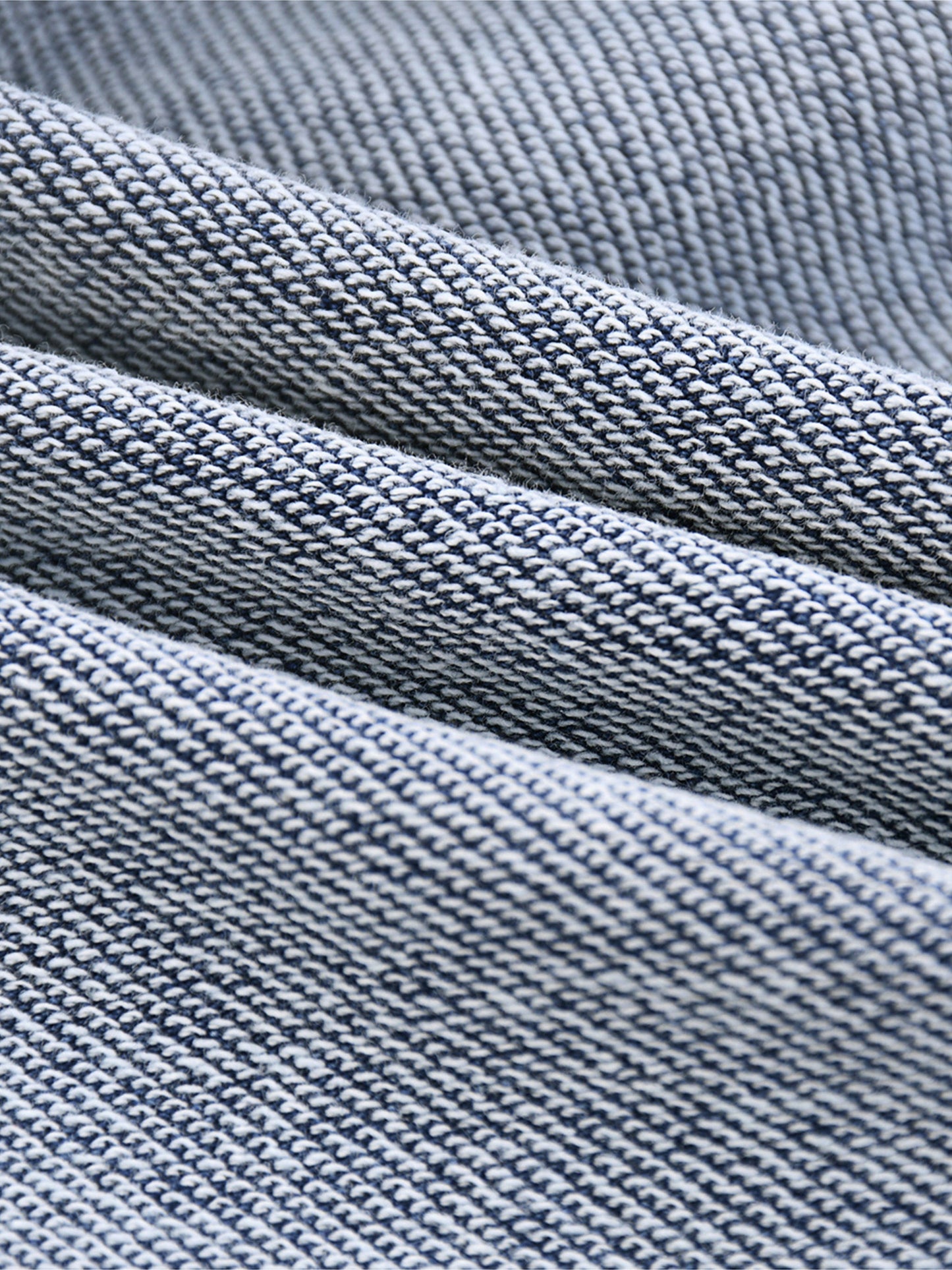 Love Bar Cubist Snow Wash Oversized Denim Unisex Hoodie