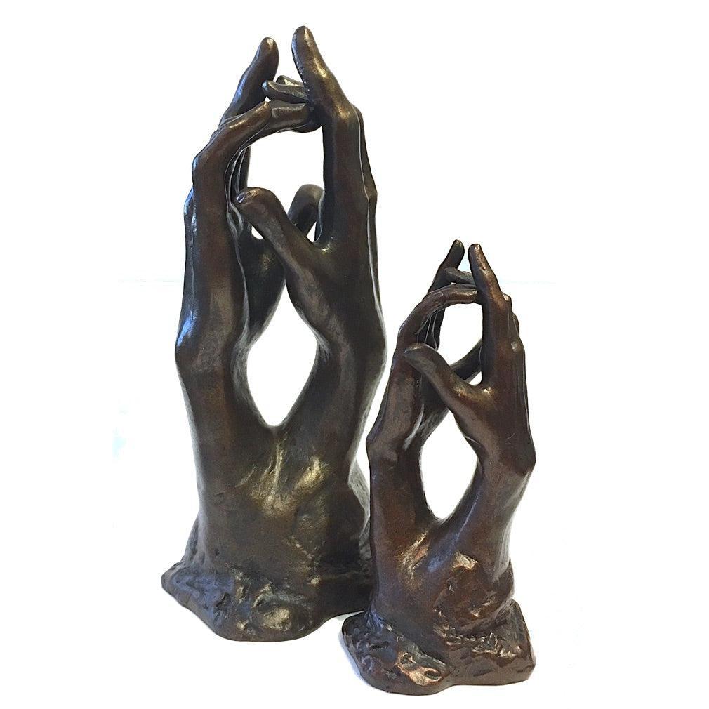 Pocket Art Study for Secret Clasping Hands Togetherness by Auguste Rodin Miniature 4H - Museumize.com