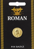 Roman Gold Coin Aureus Caesar Emperor Pin Pinback Badge Tie Tack