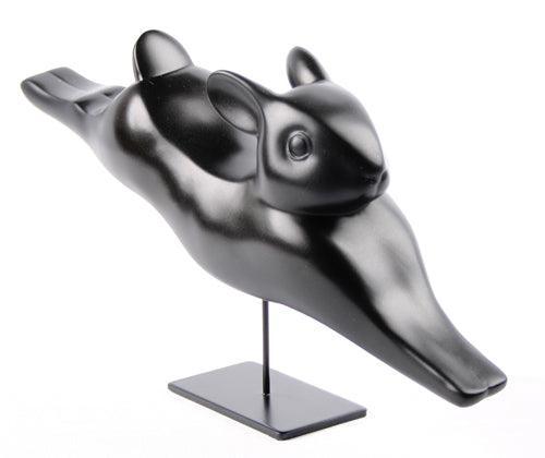 Running Rabbit Lapin Courant Statue by Pompon 9.1L - Museumize.com