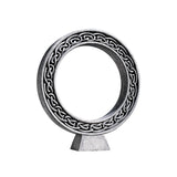 Celtic Circle Eternal Symbol of Life and Divine Love Garden Meditation Sculpture 32H
