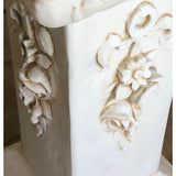 French Country Flower Designer Pedestal Column Table Base 30H