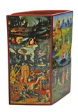 Garden of Earthly Delights Ceramic Museum Flower Vase by Hieronymus Bosch 8H
