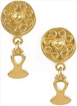 Precolumbian Sinu-Inspired Earrings: A Tribute to Ancient Craftsmanship - Museumize.com
