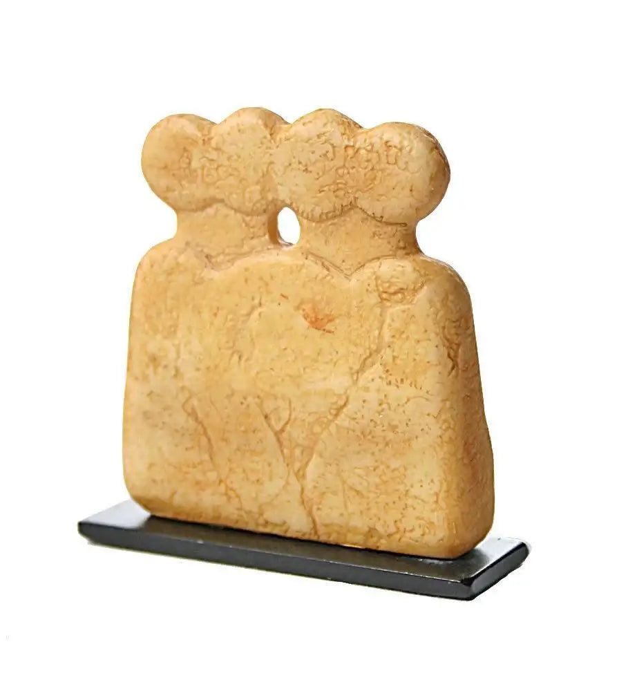 Mesopotamian Eye Idol Miniature Statue Figurine from Syria 2.5H - Museumize.com