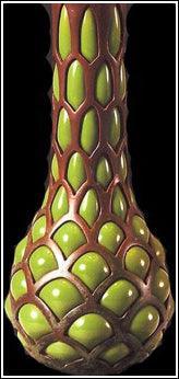 Tiffany Lampshade Inspired Post Pierced Earrings, Assorted Colors - Museumize.com