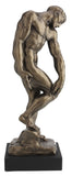 Biblical Adam from Gates of Hell Statue by Rodin 18H