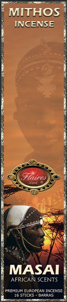 Museumize:Masai Mythos Relaxing African Incense Sticks by Flaires - 3 PACK