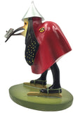 Bird with Letter Wearing Skates by Hieronymus Bosch Figurine from Temptation of St Anthony, Assorted Sizes
