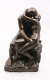 Museumize:The Kiss by Rodin Statue Bronze Finish, Parastone Collection, Assorted Sizes,Large 9H