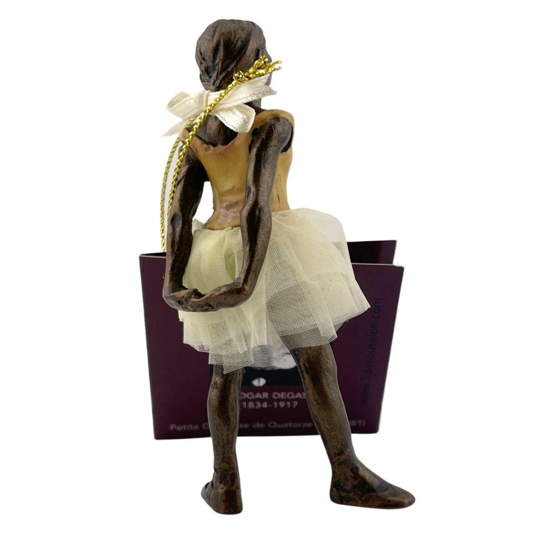 Tree Ornaments - Degas Little Dancer Ballerina Miniature Statue 4H - Museumize.com