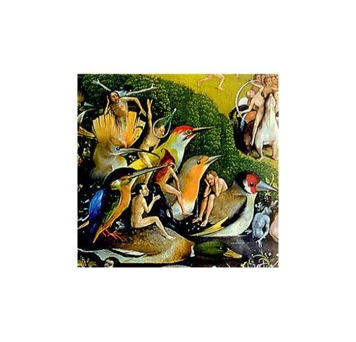 Couple on Duck Seduction Sin Statue Fantasy Garden Earthly Delights by Bosch 5.9W - Museumize.com