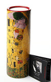 Klimt The Kiss Ceramic Tealight Candleholder 5.75H