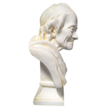 Voltaire French Philosopher Portrait Bust Statue Lifesize by Houdon 22H
