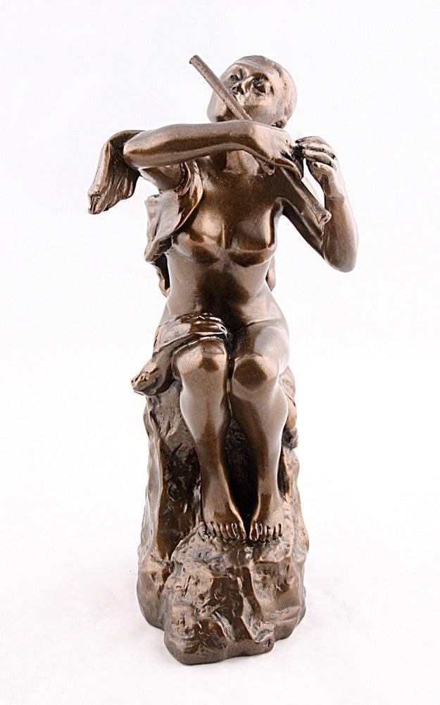Flute Player Statue Replica by Camille Claudel Parastone 9H - Museumize.com