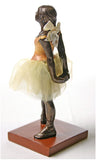 Little Dancer of Fourteen Years with Fabric Skirt by Degas, 6.5H