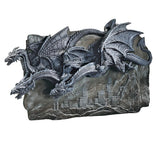 Morgoth Castle Dragons Wall Sculpture 18H x 30W