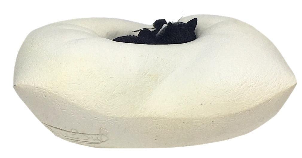Kitty Cat Sleeping in Fluffy PIllow Nap Statue Paperweight for Cat Lovers by Dubout 4.5L - Museumize.com