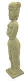 Modigliani Full Figure Woman Nude Abstract Desk Statue Caryatid 11H